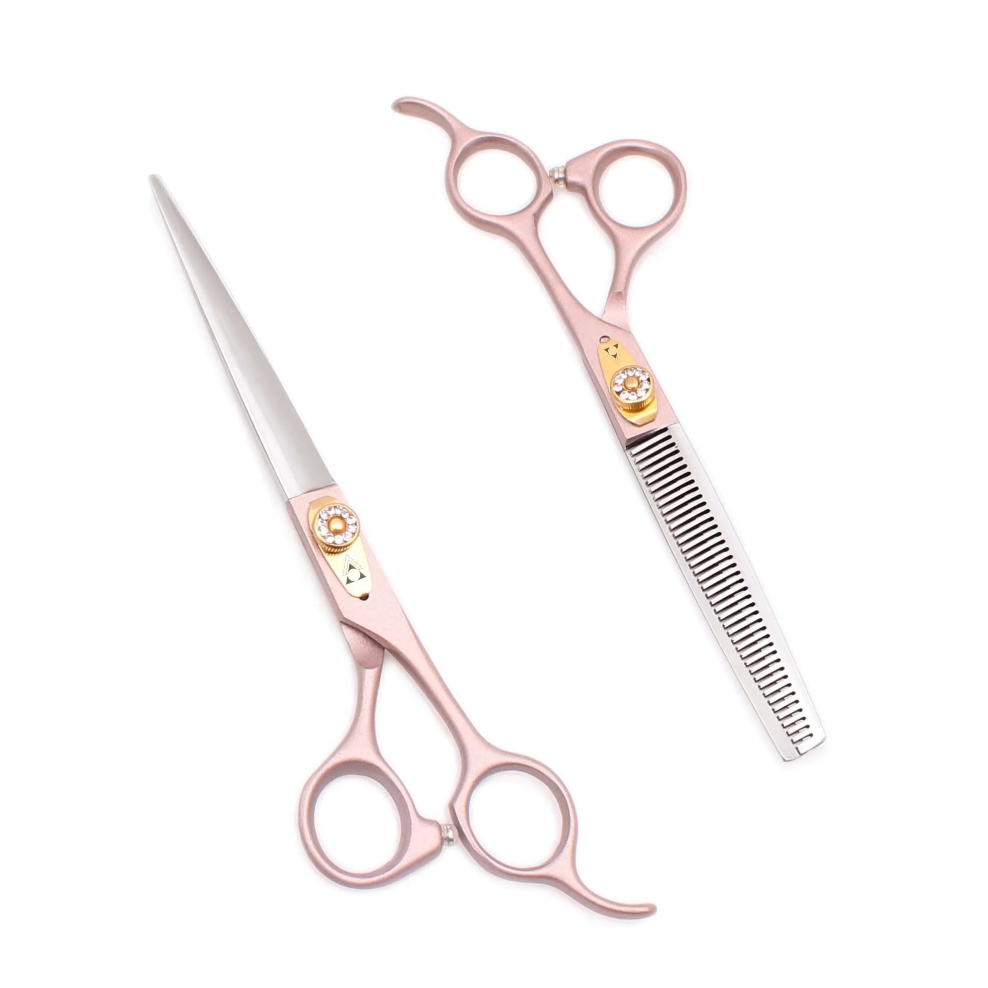 Japan Steel Professional Hairdressing Scissors Hair Thinning Barber Scissors Set Hair Cutting Shears 440C Scissors