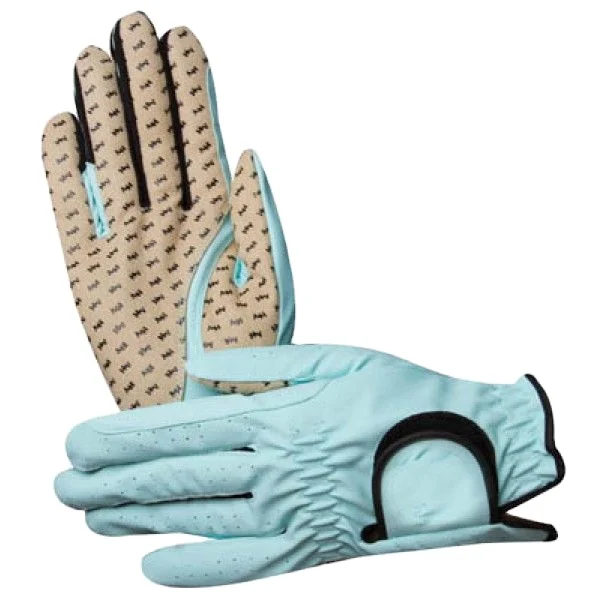 Excellent Quality New Arrival Polo Gloves Carbon Fiber Leather / Traditional Polo Gloves