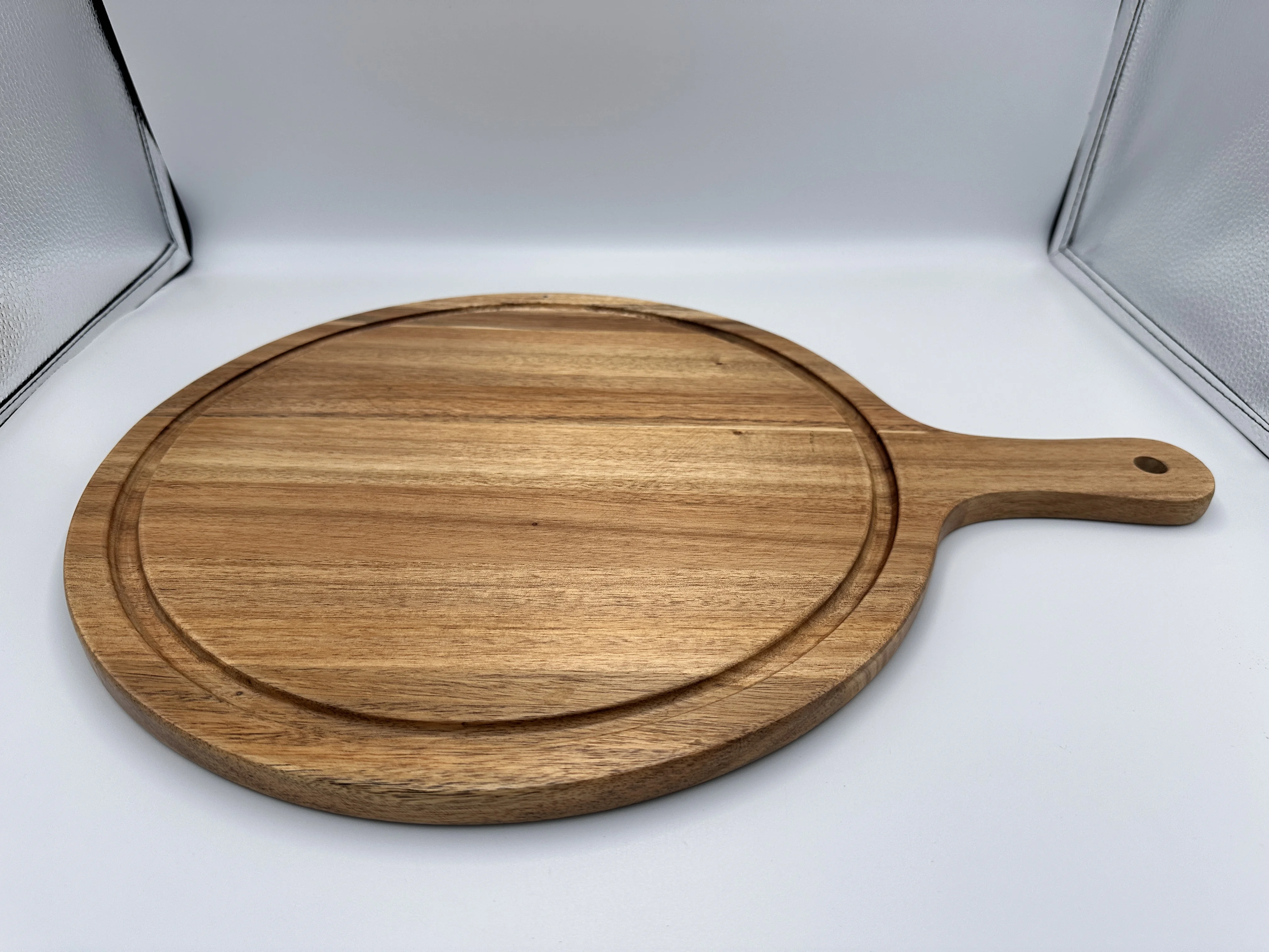 Modern Acacia Wood Fruit Tray Creative Vietnam Swing Design Multifunctional Tray Restaurant Wedding Home Use