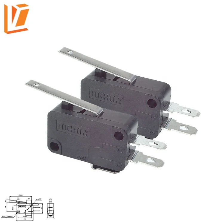 type simulated roller micro on off switch