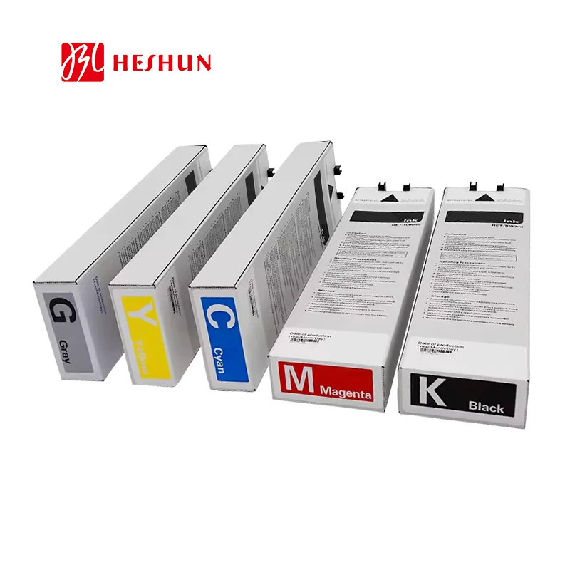 HESHUN S-8446E S-8447E S-8448E S-8449E S-8450E чернильный картридж на масляной основе для струйных принтеров Risos comcolor gl 9730 7430