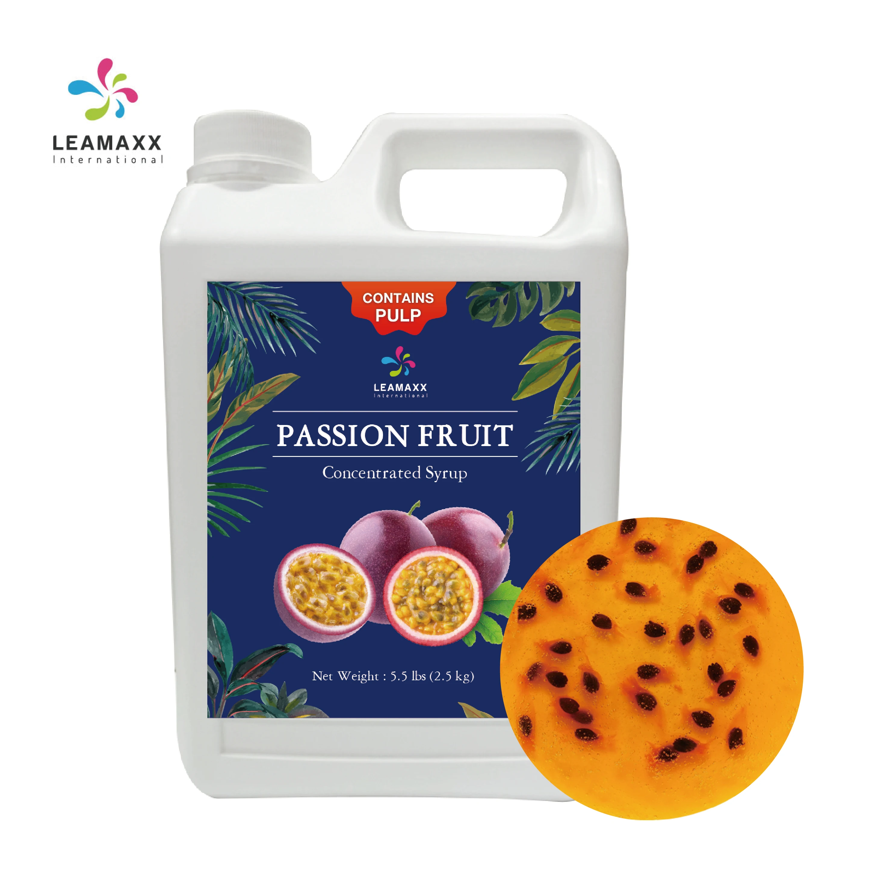 2024 высококачественный концентрированный сок из мякоти маракуйи сироп премиум-класса изготовленный в Тайваньском чай Боба оптовые цены