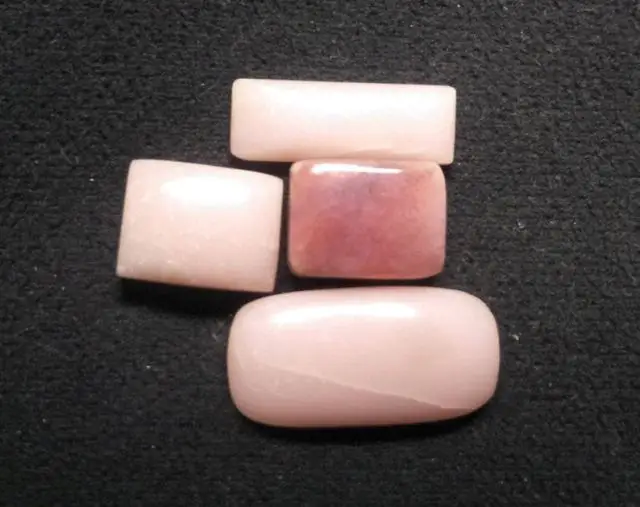 Свободные драгоценные камни с розовым опалом, ручная полировка, драгоценный камень для ювелирных изделий, лечебный камень свободного размера