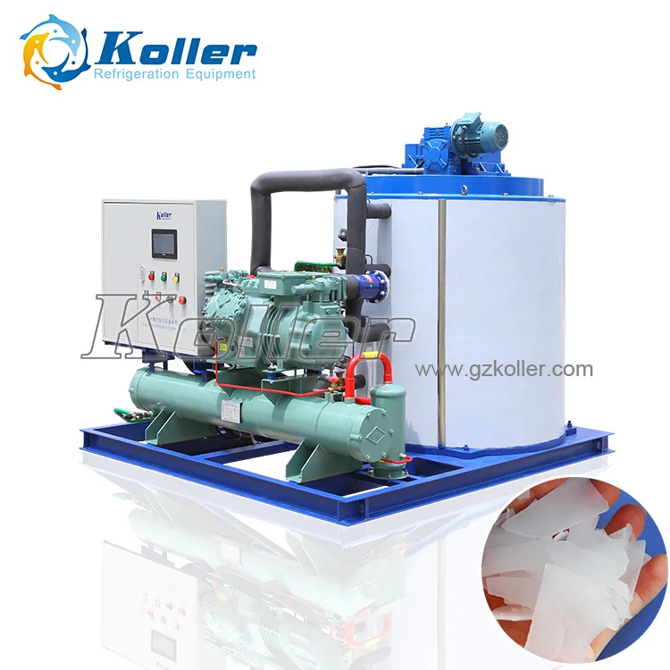 Koller 10ton/day Flake Ice Machine In Malaysia For Cooling Refrigeration & Heat Exchange Equipment