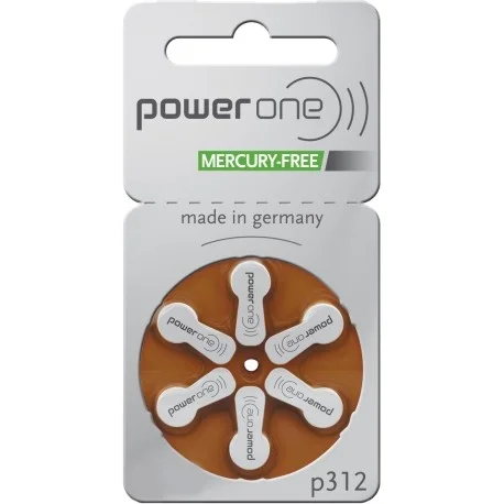 Power One Digital Hearing Aid Batteries Compatible with All Brands including Signia Oticon Phonak Unitron