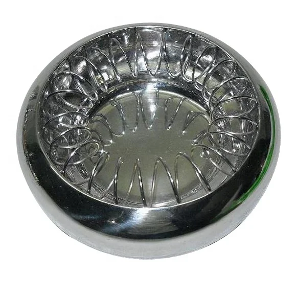 Wholesale Premium Quality Beach Stainless Steel Brass Cigarette Cigar Metal Ashtray Custom Fancy Luxury Vintage Look Top Sell