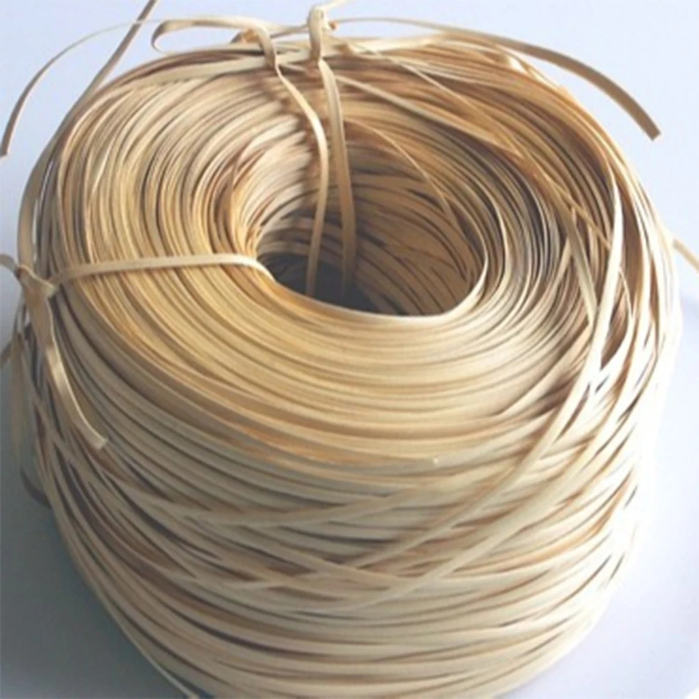 Raw Material Rattan Core 3mm With Natural Color For Making Furniture Round Rattan Core Oval Flat Rattan Core