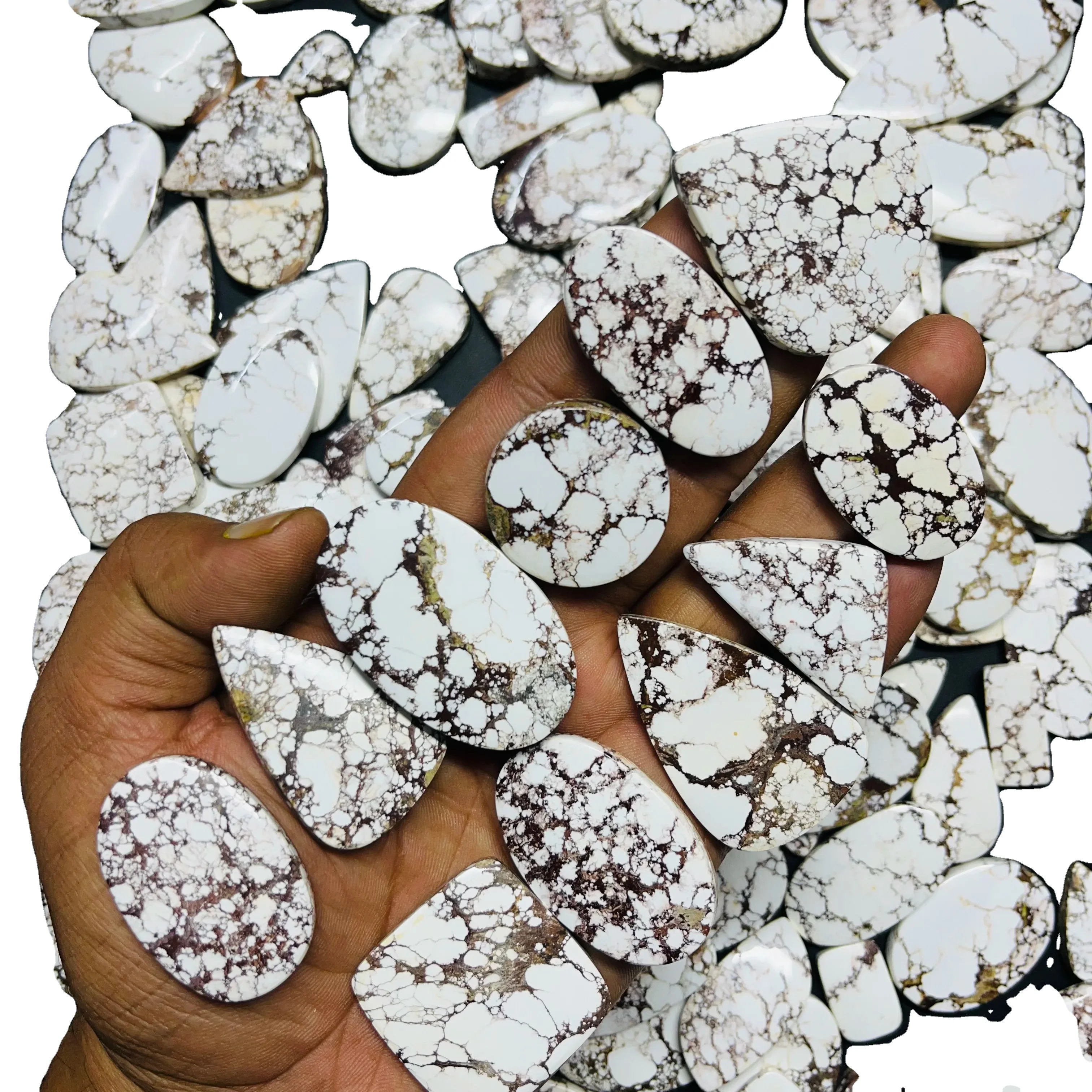 Кабошон из дикой лошади, высокое качество, кабошон из драгоценных камней для дикой лошади, оптовая цена, смешанные формы, партия