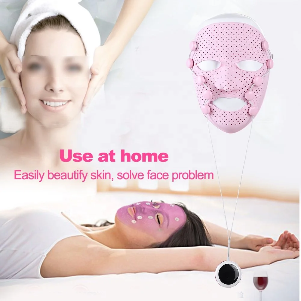 3D Magnet Vibratory Skin Rejuvenation Magic Face Lift Massager Custom Logo Anti Puffy Eyes Dark Circles Microcurrent Facial Mask