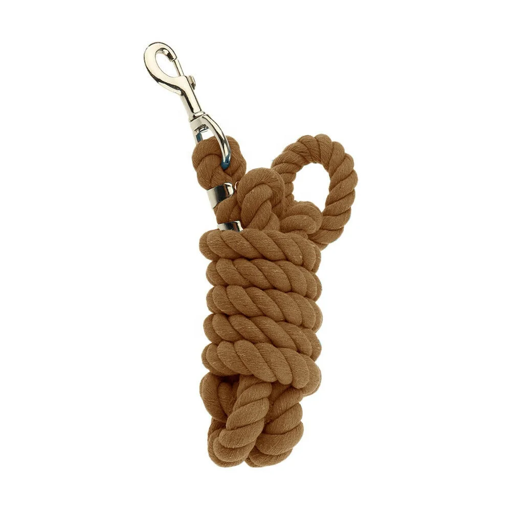 Halters Horse Lead Rope Dog Equestrian Cotton Blend Weave Rein With Snap Hook In Wholesale price Manufacturer in India