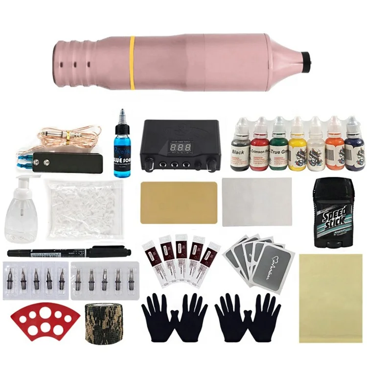 China Made High Quality Product Pen Tattoo Machine Set Kit Tattoo Machine Temporary