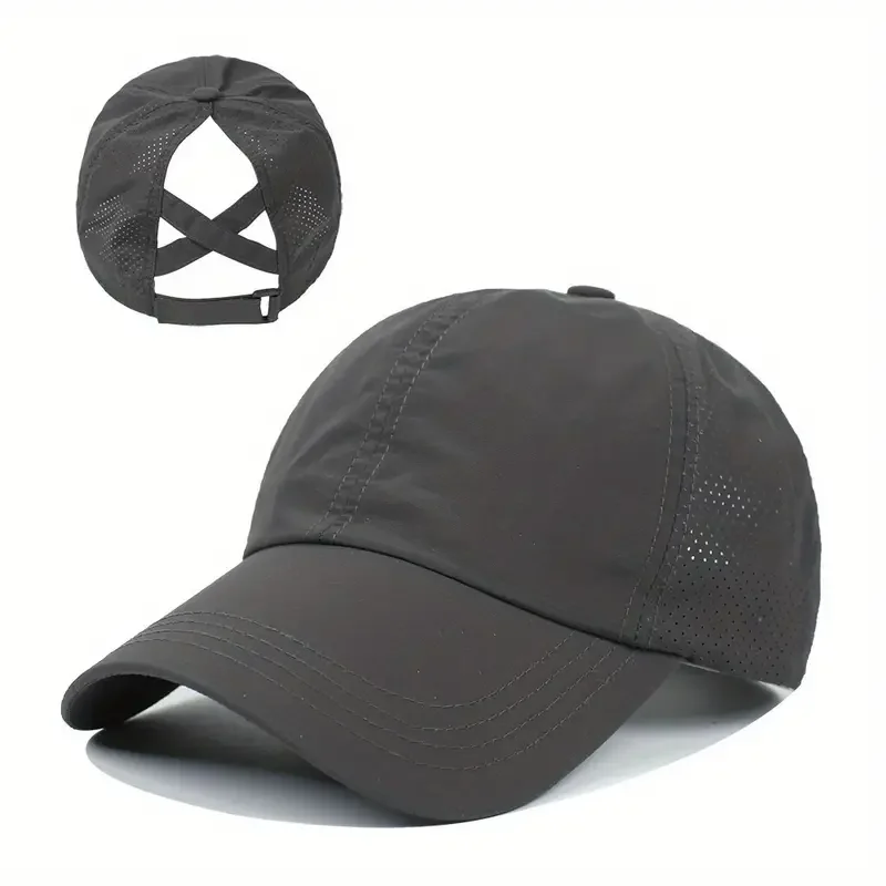 Original 6 Panel Sports Cap Black Vintage Sports Hats High Quality Customized LOGO Caps For Men Embroidery