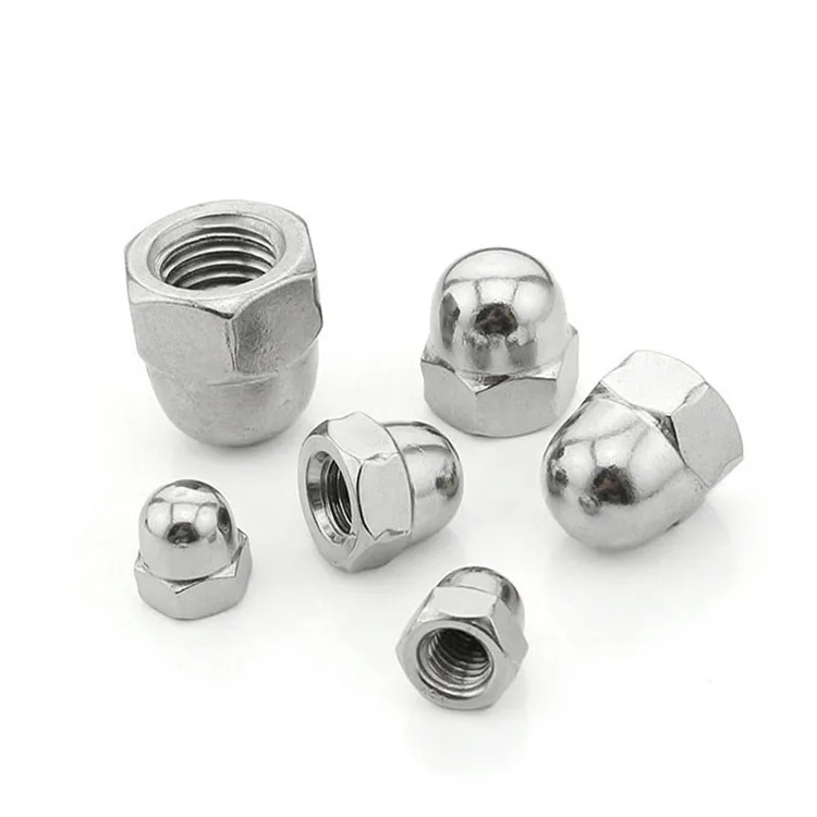 Прямая продажа с завода, шестигранная купольная гайка из нержавеющей стали