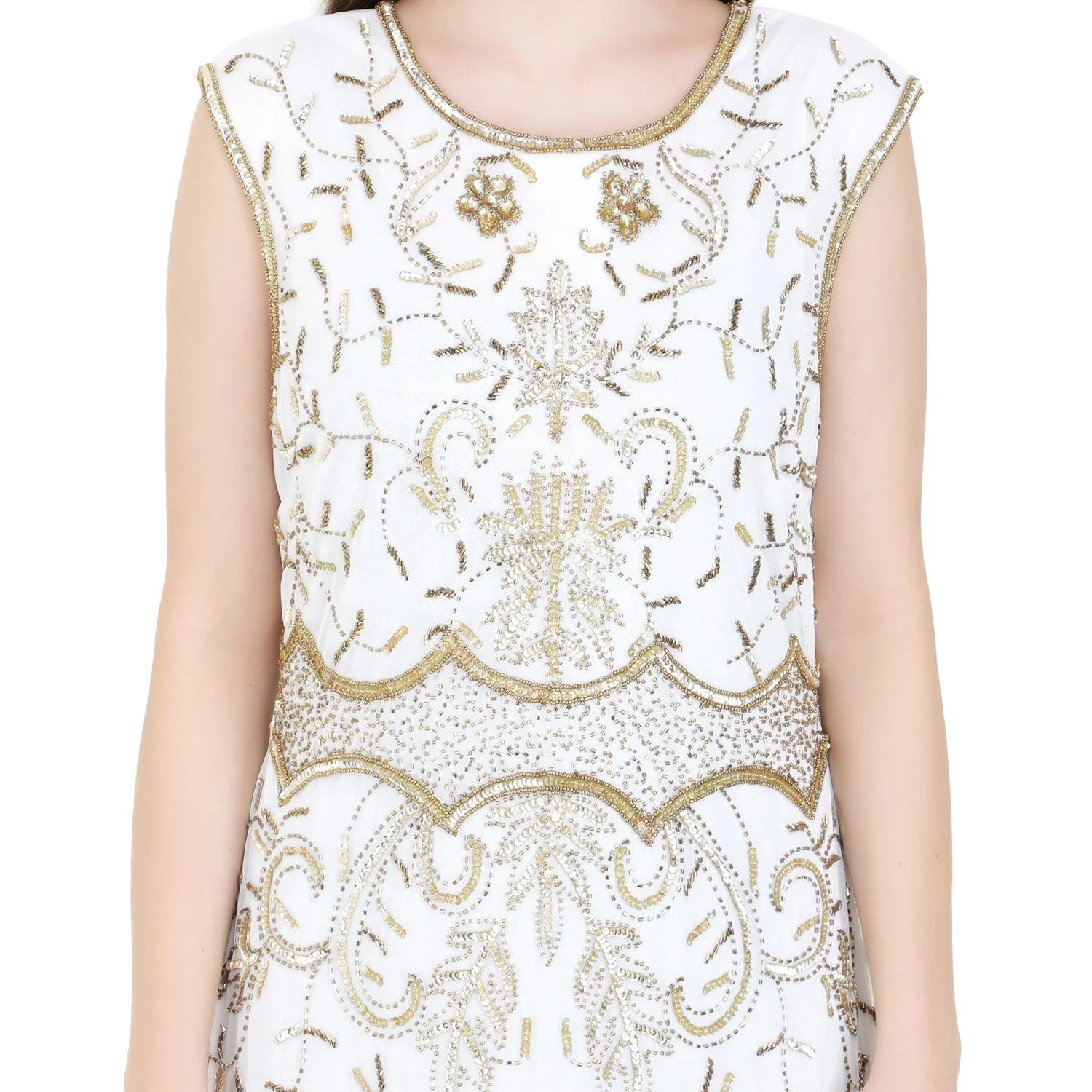 New Super Gorgeous Beautifully Embellished Hand Beaded Cocktail Party Wear Dress sleeveless Night Club Evening Wear Dress