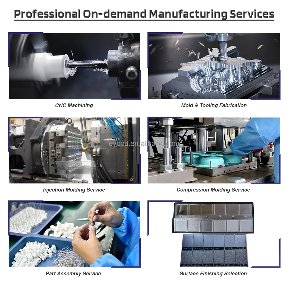 OEM Премиум POM/PTFE/нейлон пластиковый изолятор Фланцевая втулка