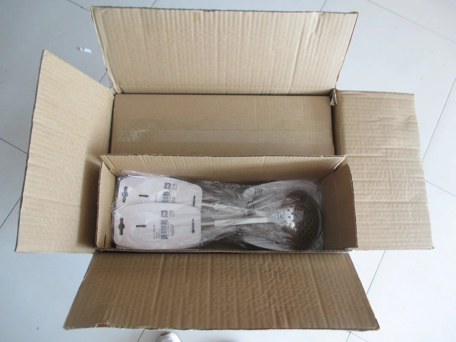 Reasonable Price RTS Kitchen Utensils Stainless Steel Skimmer for commercial kitchen