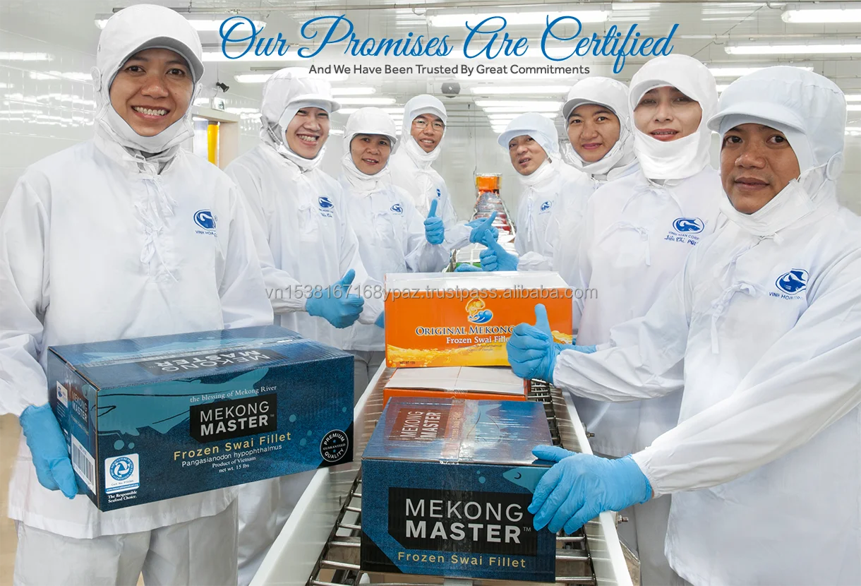  Премиум Замороженные Пангасиус/swai/basa филе рыбы от top Vietnam Factory Supply