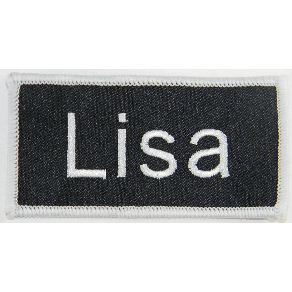 Custom Embroidery With Your Name Fashion Clothing Patches
