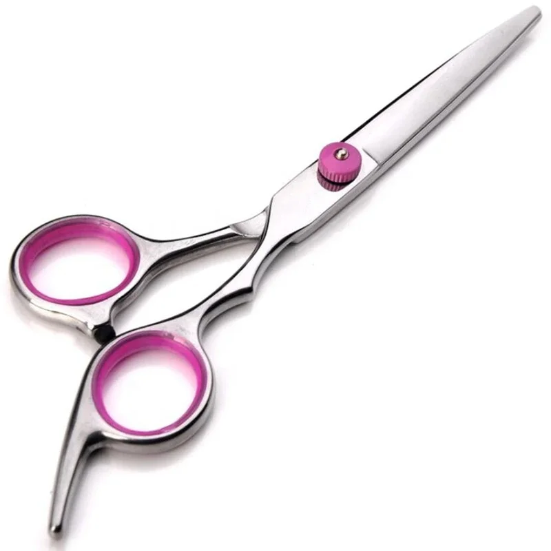 Professional Japan 4cr 6 inch pink hair scissors haircut scissors thinning barber makas hair cutting shears hairdresser scissors