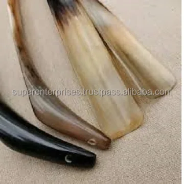 Best Quality Easy To Wear Shoe Helper Cow Shoe Horn Long Size Hand Made Best Quality With Logo Buffalo Horn Made Long Shoehorn