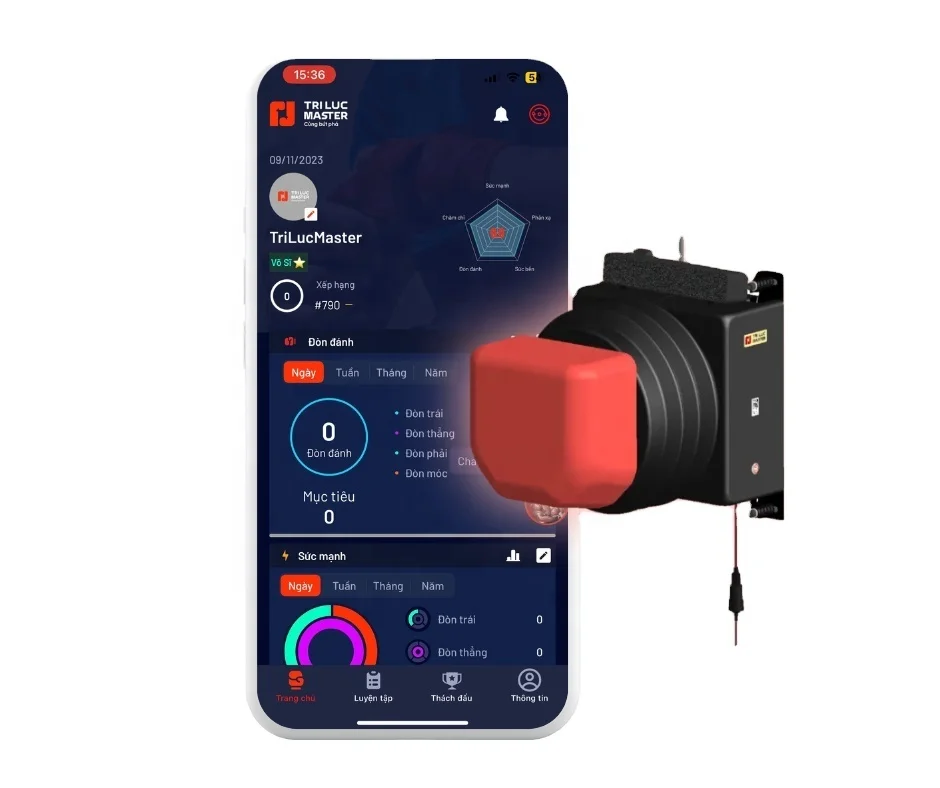 Sharper skills with boxing gym equipment: exercises to improve mental mastery, convenient music rhythm system