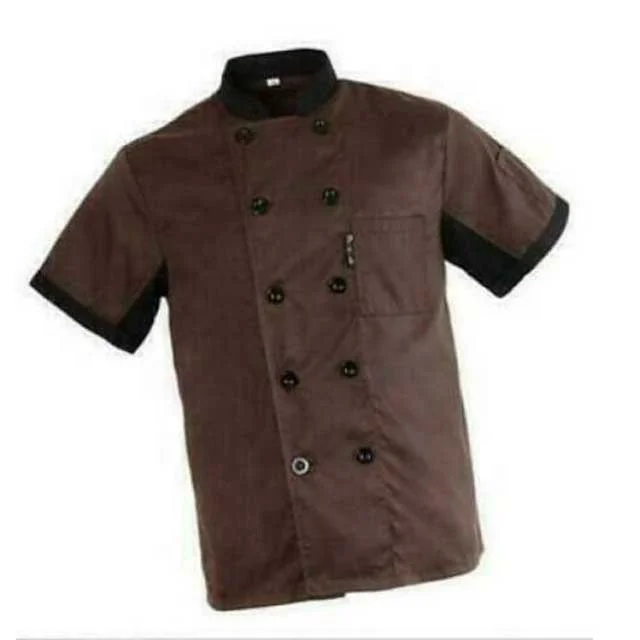  Куртка для шеф-повара унисекс Рабочая Униформа ресторана гостиницы с короткими сетчатыми рукавами женщин