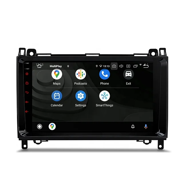 9 inch Snapdragon Android 12 Octa Core 6GB RAM + 128GB ROM Car Stereo Player with CarAutoplay DSP 4G LTE for Mercedes-Benz W245