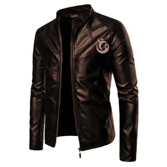 Classic OEM Manufacturer Custom Color Casual Sheepskin Suede Leather Jacket Men Jacket