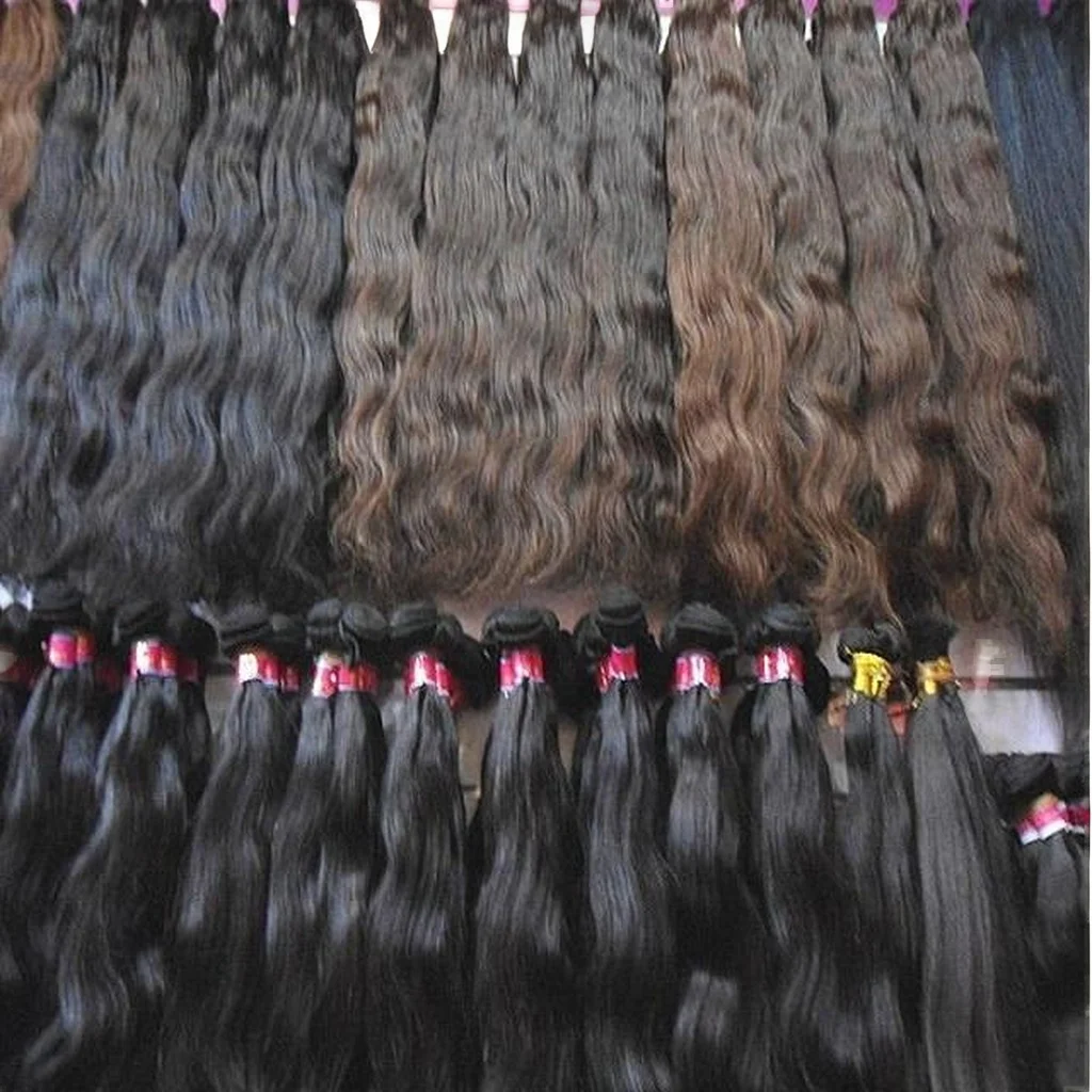 12-дюймовые бразильские девственные волосы для наращивания с двумя нарисованными необработанными индийскими волосами прямой лентой красного цвета Прямая поставка