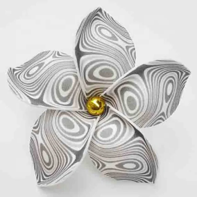 Модный ручной работы Плюмерия цветок из пенопласта Эва материал пены с волнистыми особыми татуировками уникальный дизайн узора