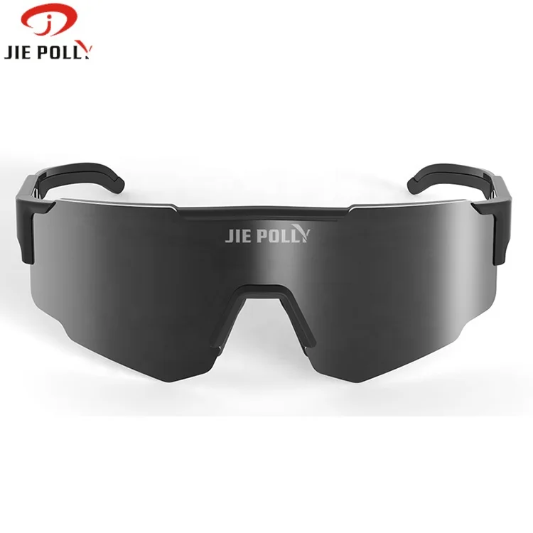 JIEPOLLY OEM Wholesale Mens Custom Logo Running Photochromic Cycling Sunglasses Sports Polarized Glasses Manufacturer Eyewear