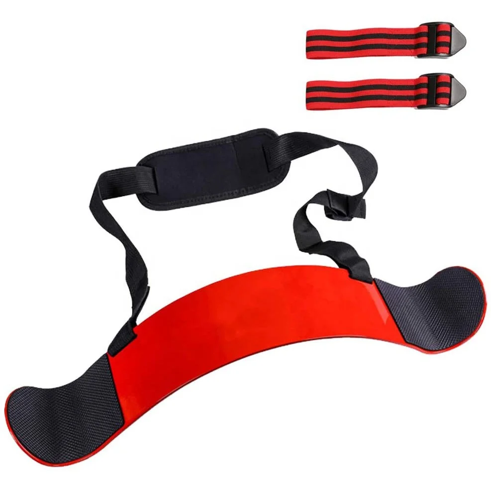 Manufacturer custom color sports fitness training board gym adjustable bicep arm blaster