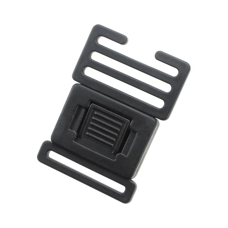 38mm Plastic Center Release Buckle Webbing Replacement Accessories Front Push Clip Adjuster S4