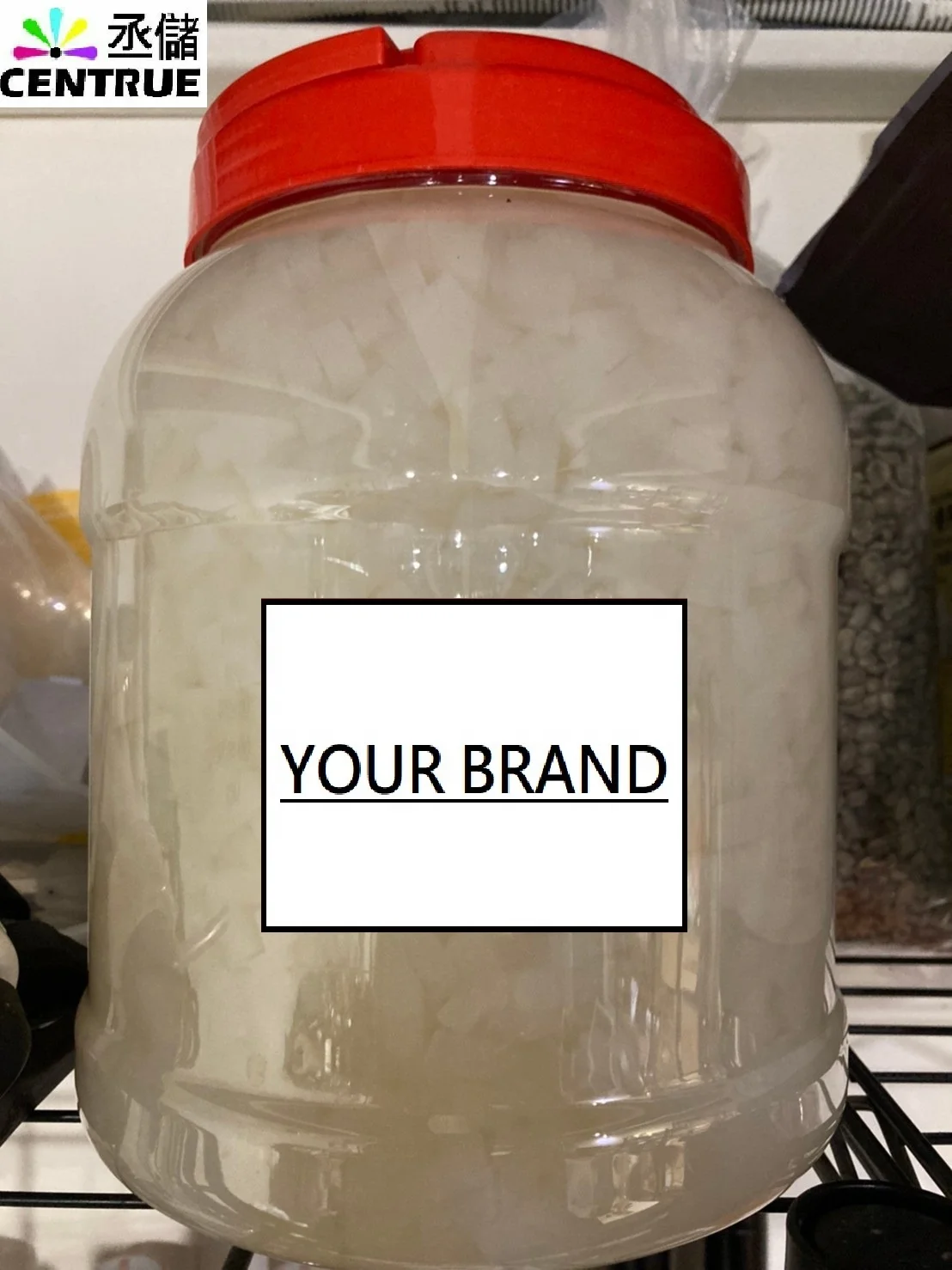 Готов к отправке горячая Распродажа манго кокосовое желе Nata de coco boba