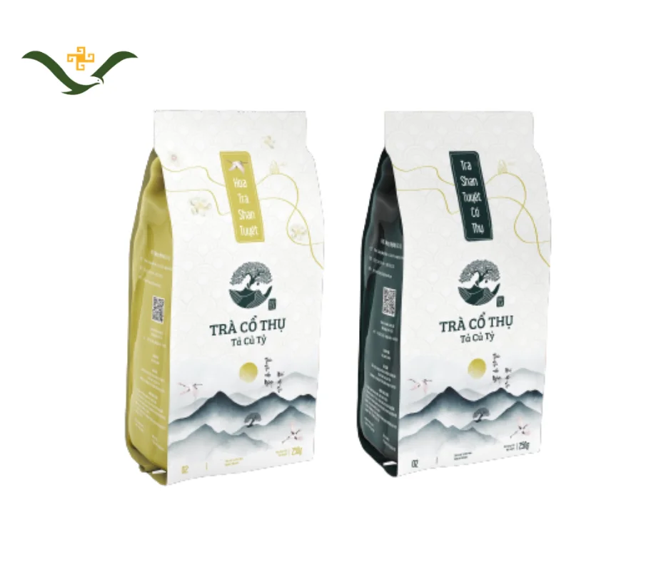 trading in dried green tea from 100 year old natural trees to ensure health and quality in Vietnam