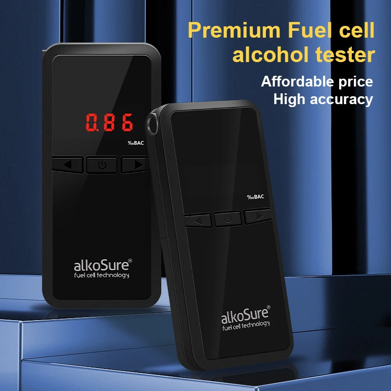 Fuel cell highest accuracy LED display alcohol tester