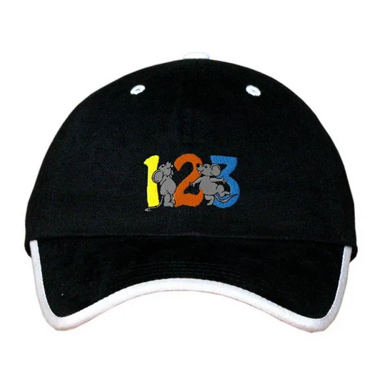 Детские бейсболки от солнца, дизайнерские кепки, модные кепки с 123 алфавитом и мультяшным принтом, производитель Viet Nam OMD