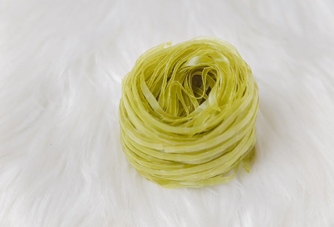 Rice noodles have a mild aroma and are chewy and delicious/ MS. Thao