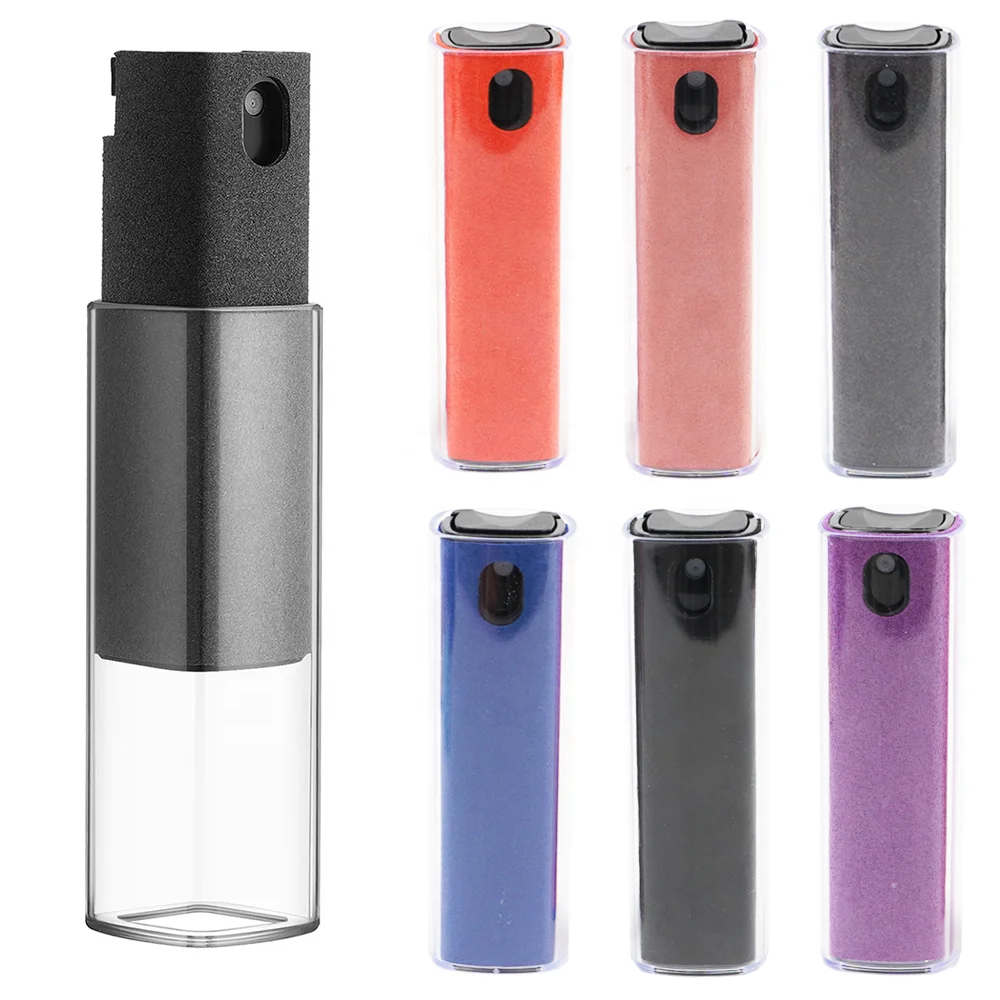 Spray Eyeglasses Digital device tablet touch screen cleaner spray screen cleaning portable 2-in-1 mobile phone cleaner