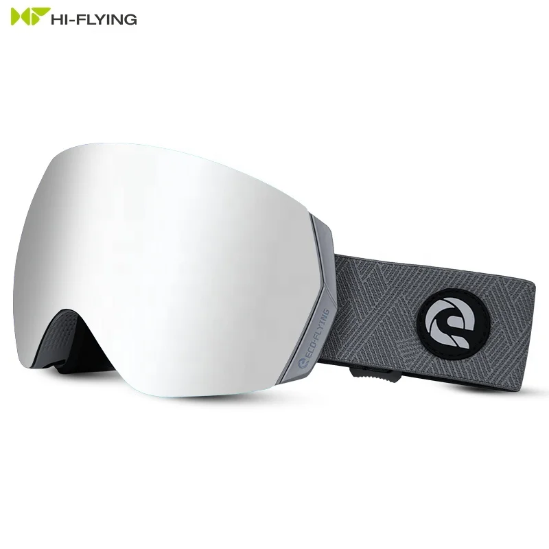 Wholesale sports ski goggles OEM logo stylish ski goggles snowboard Anti-fog Unisex custom ski goggles