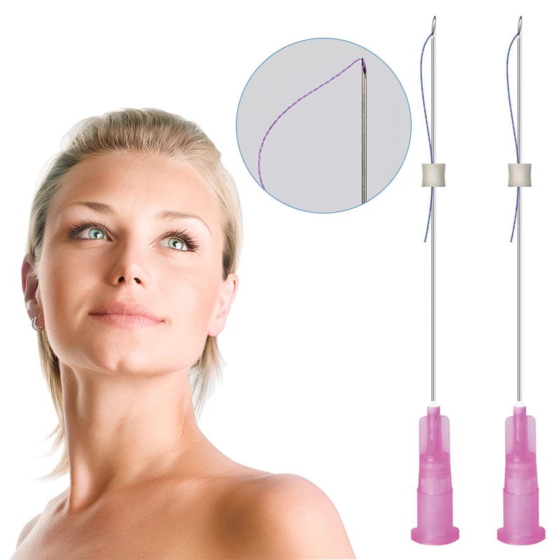 needle suture buttock lift tornado thread lifting collagen generation and face lift pdo tornado durable