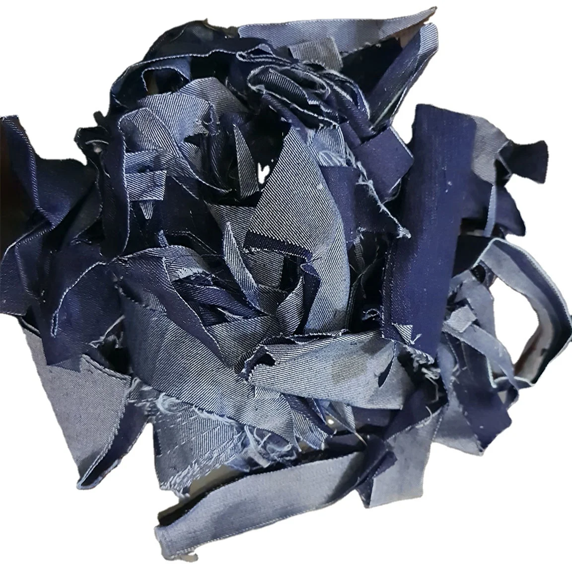 Джинсовые ткани, отходы 100% хлопка, ткани класса А из Бангладеш, предварительно потребляют отходы