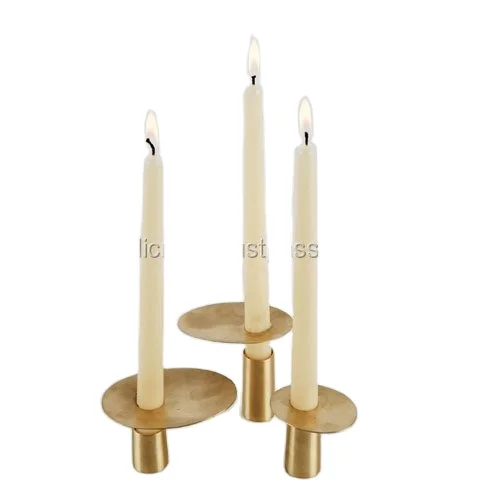 Creative  Metal Candlestick Gold Plating Candle Holder for Home Decor