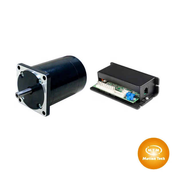 [MTM] BLDC 24V 80W bldc motor driver with controller and 1M Trunk Brushless motor 3000RPM IE4 Made in Taiwan motor bldc