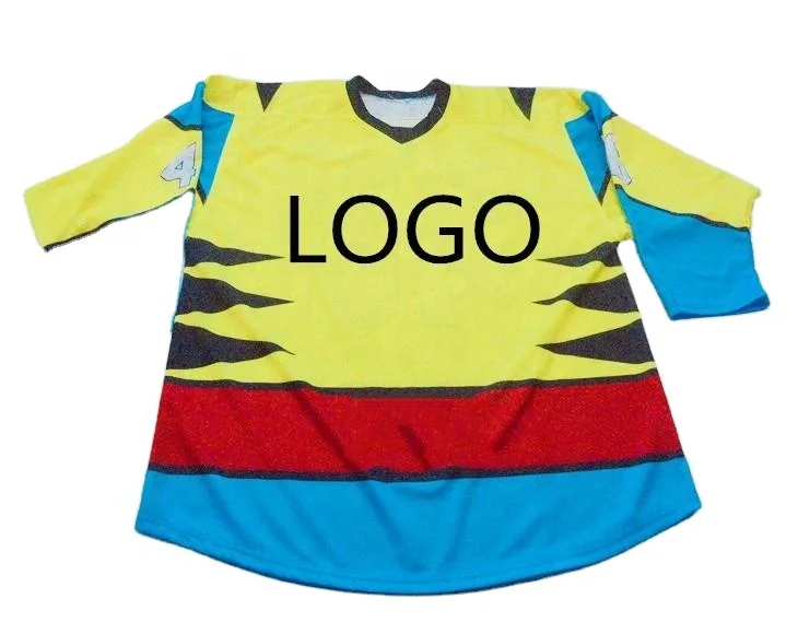 Black Classic Ice hockey jersey Team Clubs League Embroidery Sublimation Stitching Tackle twill Games School