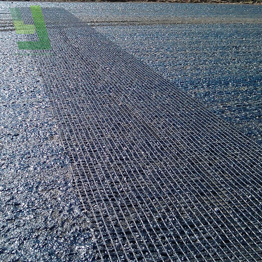 High Strength Biaxial /Fiberglass Plastic Geogrids