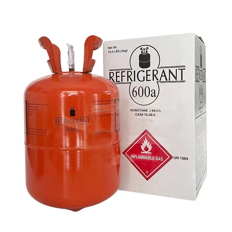 Factory Wholesale Refrigerant R600 Gas For Air Conditioning Cooling Gas R600a Price For Sale