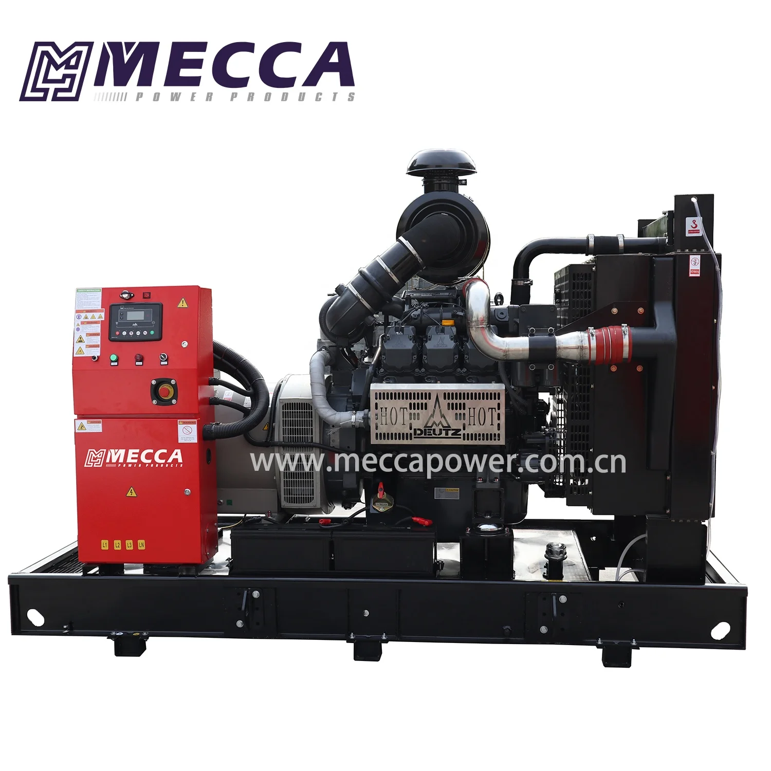 60kw 70kw 80kw 220V 380V 440V Open Type Water Cooled Diesel Generators With Deutz Engine