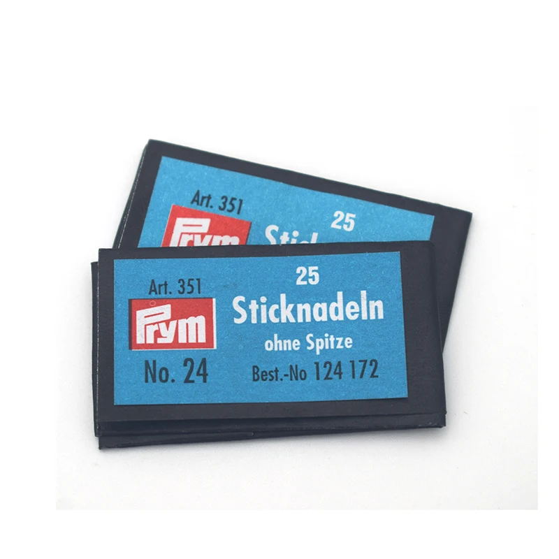 Prym 124135 Needlework Supplies 25pcs Sewing Cross Stitch Needles Hand Embroidery Needles with Point no 20