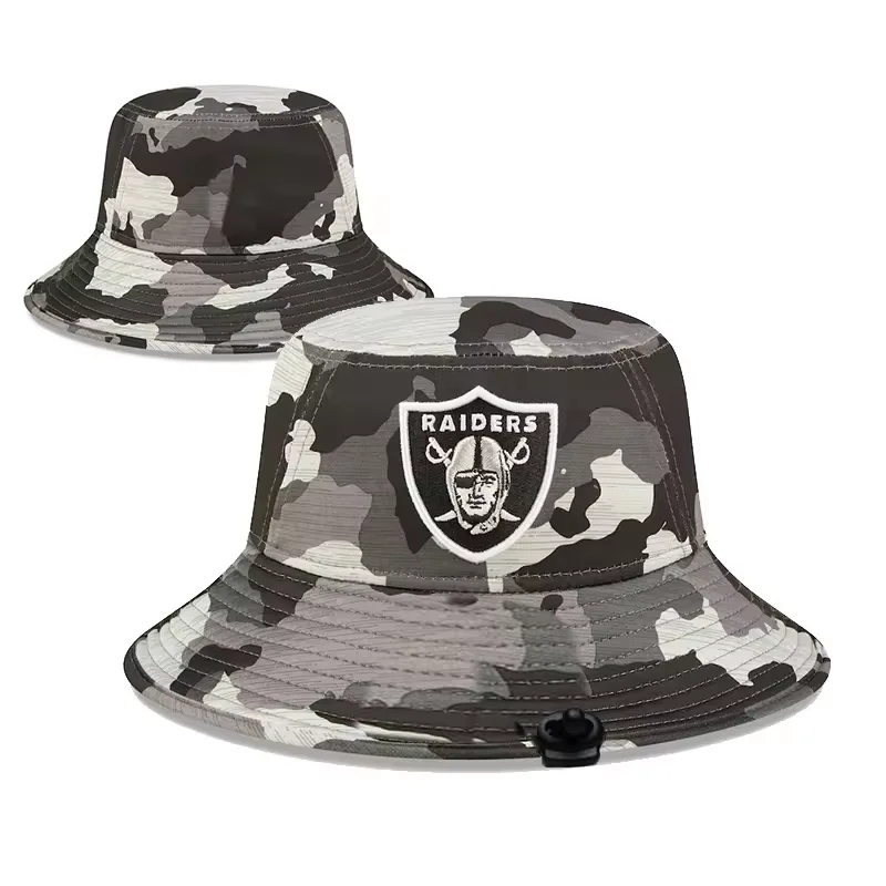 Embroidered American Basketball Football bucket hat for team